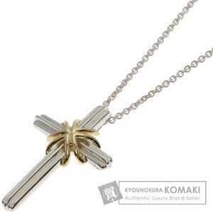Tiffany Signature Crossbody Necklace Silver Yellow Gold Co